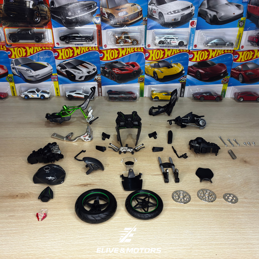 Construye tu propia Kawasaki Ninja H2R 1:12